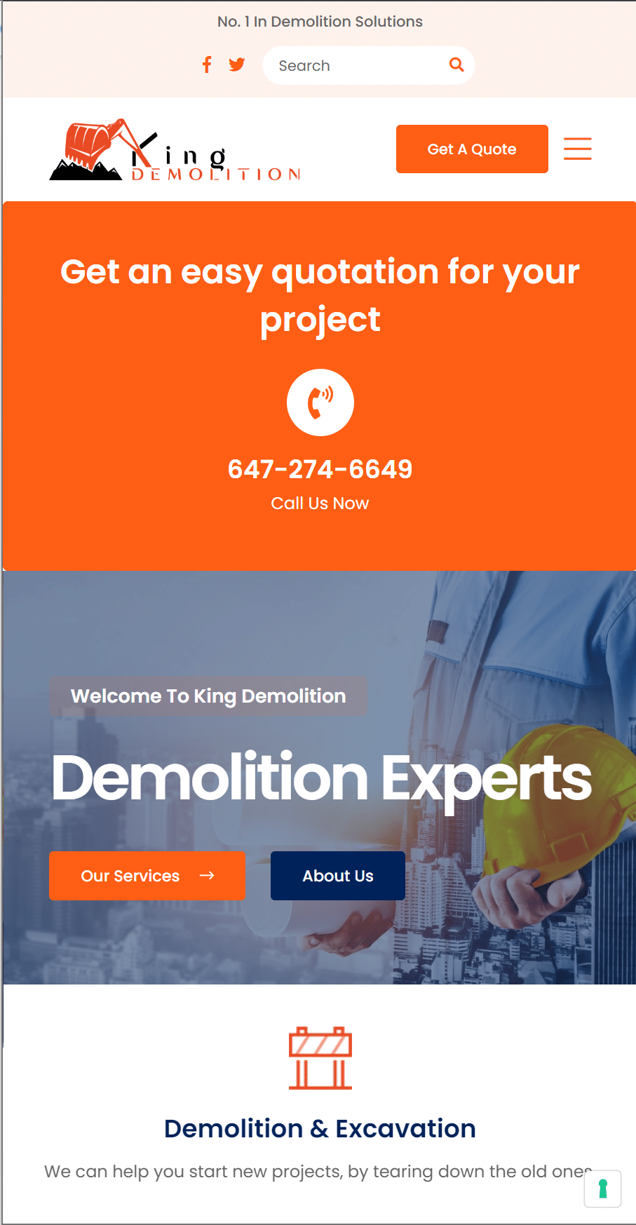 king demolition